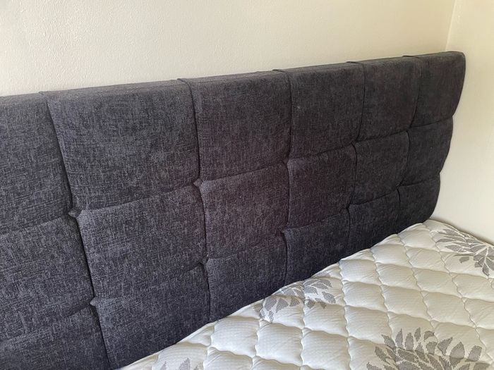 Double Divan Bed With Mattress and headboard (4ft6)