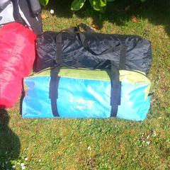 2 person  tent/ 2 Sleeping bags/travel pillow all fits into Haversack included in sale.