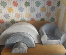 baby soft play rainbow and soft chair