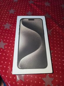 Empty box for iPhone 15 Pro Max