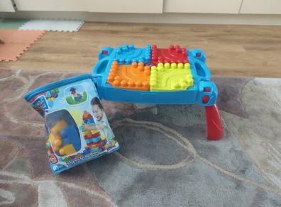 mega blocks table and some blocks
