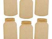 Mdf Jars To Diy Decorate