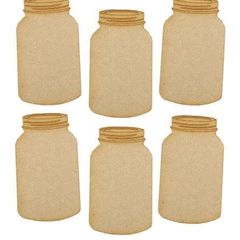 Mdf Jars To Diy Decorate