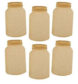 Mdf Jars To Diy Decorate