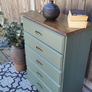 Stunning Customised Solid Wood Chest of drawers. Image 4