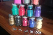 Indian high pigment rainbow powder body art eyeshadow set