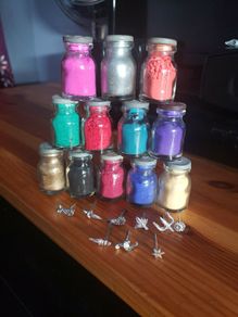 Indian high pigment rainbow powder body art eyeshadow set