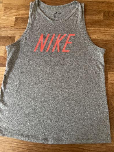 Nike Grey Vest Sports Top Size Small