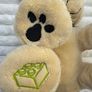 Lego Duplo Dog Plush 2009 Beige & Brown approx. 24 cm. Used Please see photos Image 10