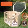 Large Wooden Hamster House Image 5