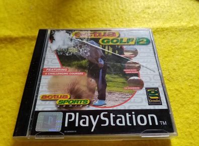 Actua Golf 2 PlayStation1 Ps1 PlayStation 2 ps2 games Original