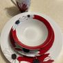 dining set for 12 people with matching 8 mugs (40 pieces total) Image 2
