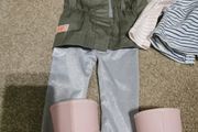 Our Generation Fun Fur Fall Parka Vest Outfit