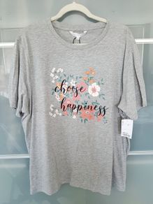 Grey t-shirt UK 20 BNWT