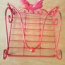Shabby Chic Rooster Napkins Tray Holder Image 3