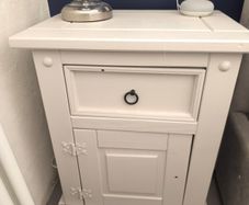 bedside tables X2