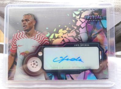 Lois Openda RB Leipzig Topps Crystal auto