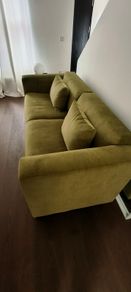 Luxury Bespoke Velvet Sofa As New/Delivered May