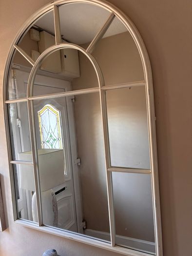 Off white arch mirror