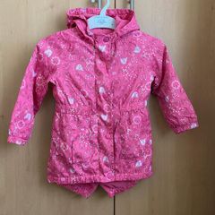 Mothercare Girls Pink Mack - see 3 pics