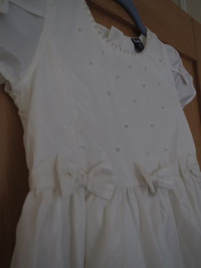Pampolina communion dress and shoes