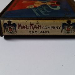 Very collectable Art Nouveau  Mal-Kah No 3 Cigarette tin