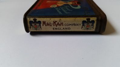 Very collectable Art Nouveau  Mal-Kah No 3 Cigarette tin