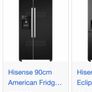 Hisense plumbed American fridge Image 4