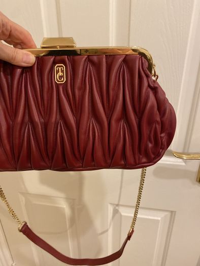 Burgundy Tipperary Crystal bag