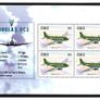 1999 Ireland Commercial Aviation Commemorative Stamp Booklet Mint Never Hinged (MNH). Hibernian HB77. Scanned images of panes included but item is compete booklet Image 4