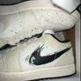 Nike Air Jordan 1 Low Brushstroke - UK 9.5 Image 4