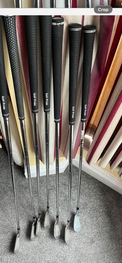 Callaway Paradym Ai Smoke Iron Clubs.