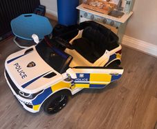 electric police car