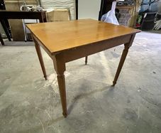 Compact wooden dining table - 2 available