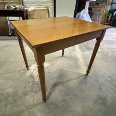 Compact wooden dining table - 2 available