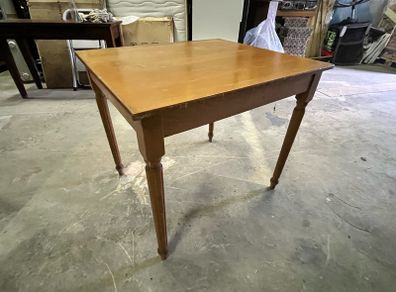 Compact wooden dining table - 2 available
