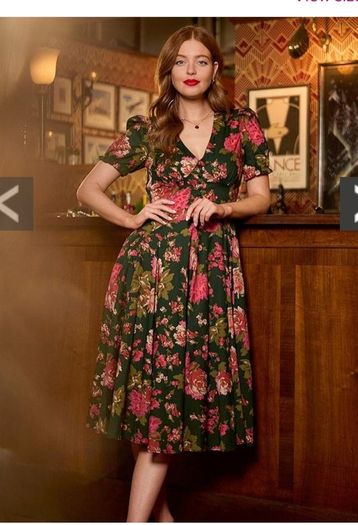 Joe Browns Vintage Floral Dress Size Uk24