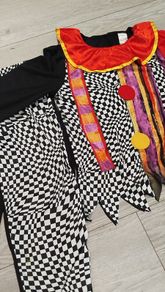 9-10 Years Old Clown Costume