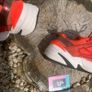 Premium Chunky Nike M2K Tekno Red White Image 3