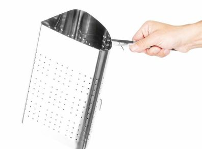 Vogue Stainless Steel Pasta Basket Strainer