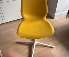 Yellow office chair