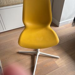 Yellow office chair