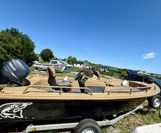 Angler Fishing Boat | 2020 Yamaha 50HP | Only 100 Hours | Trailer
