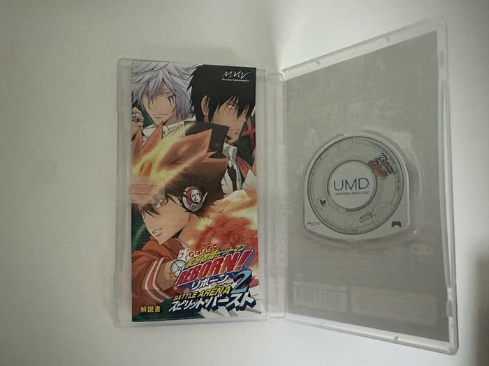 PlayStation Portable Katekyoo Hitman Reborn! Battle Arena 2 - Spirits Burst Japan Import Game