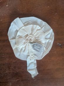 Vintage(80yrs) Communion Rosette And Medal