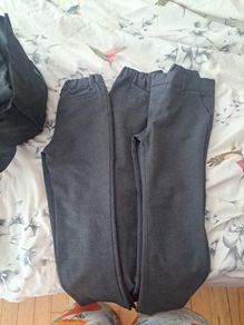 Grey school trousers