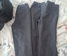 Grey school trousers