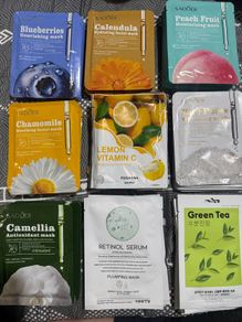 Korean new sheet masks suitable for all skin type