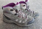 Grey Walking/ Hiking Boots. Size 4