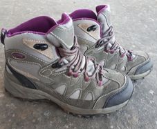 Grey Walking/ Hiking Boots. Size 4